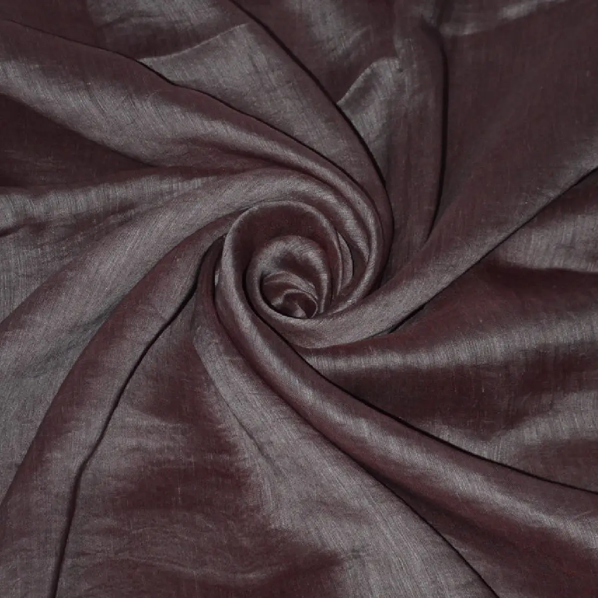 Pure Yarn Dyed Handloom Silk Linen Fabric